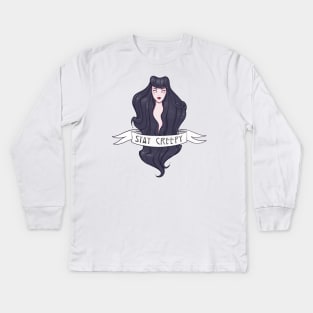 Stay creepy Kids Long Sleeve T-Shirt